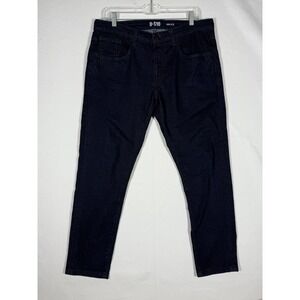 U-510 Jeans Mens 32x28 Blue Bruce Dark Wash Denim 5 Pocket Stretch Under 510